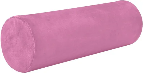 Miniatura 13 de Almohada cervical azul claro y verde azulado para aliviar el dolor de cuello, almohada redonda para el cuerpo, almohada de apoyo lumbar para cama