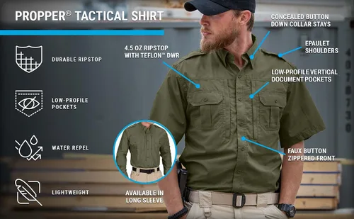 Miniatura 3 de Propper - Camisa táctica de manga corta para hombre
