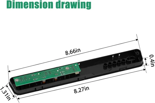 Miniatura 4 de 2932771021 Reemplazo del kit de placa de circuito, el panel de control del refrigerador reemplaza 2932771039 DM2652 DM2852 RM2351 RM2451 RM2551