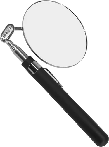 Miniatura 2 de Espejo de inspección telescópico, espejo de inspección circular, espejo de inspección telescópico, espejo de inspección flexible de rotación 360