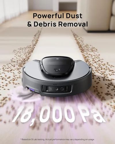 Miniatura 2 de 3i G10+ - Robot aspirador y trapeador, 18,000 Pa de succión, 60 días de limpieza sin manos con compresión silenciosa de residuos, navegación