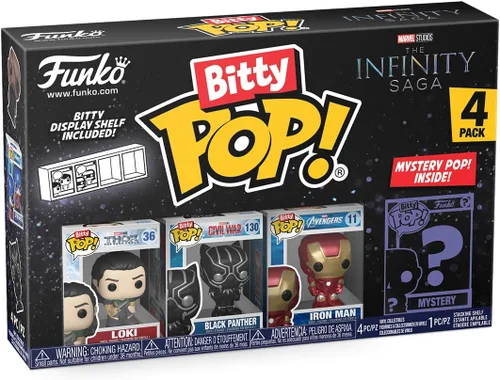 Miniatura 3 de Funko Bitty POP! Marvel – Thor and A Surprise Mystery Mini figura – 0.9 pulgadas (0.9 in) – Marvel Comics coleccionable – Estante de exhibición