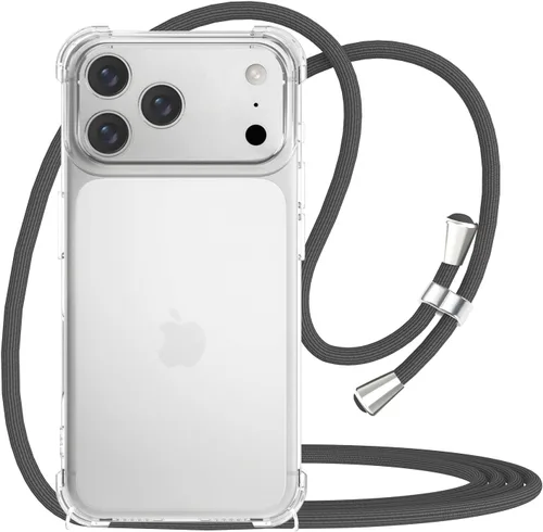 Miniatura 11 de Funda cruzada para iPhone SE 2/3, correa de cordón ajustable transparente para el cuello para mujer para iPhone 7/8, funda de teléfono TPU suave a
