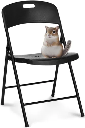 Miniatura 10 de Oline Silla Plegable, Sillas Plegables de Plástico para Interior y Exterior, Comerciales, Apilables, Plegables, para Invitados, para Eventos