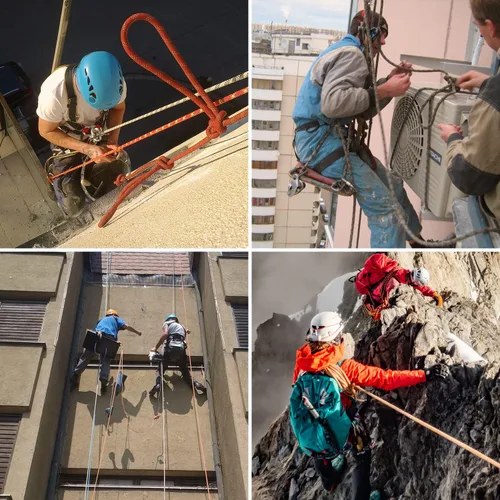 Miniatura 5 de Cuerda de Escalada, Cuerda de Rapel Naranja