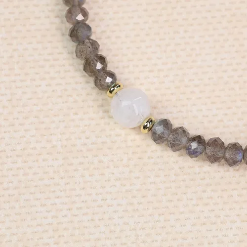 Miniatura 5 de COAI Pulsera simple de cristal curativo con cuentas para mujer