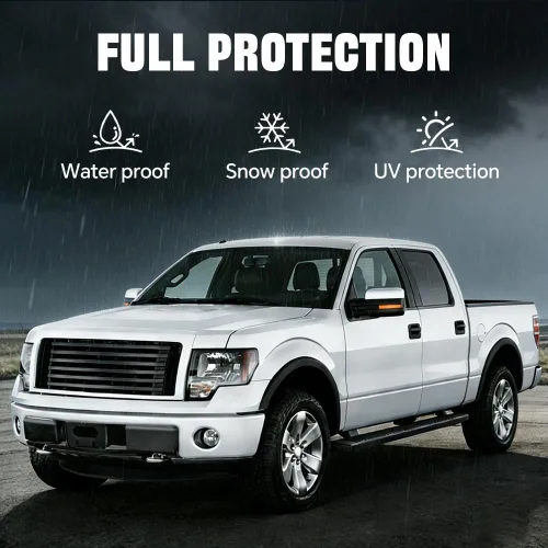 Miniatura 3 de PIT66 Almohadillas de protección para parachoques delantero y soporte de marco para matrícula compatible con Ford F150 2009-2014 9L3Z17E810B