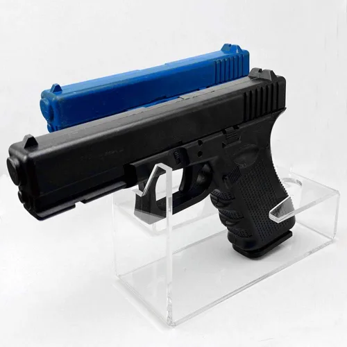 Miniatura 3 de Soporte de acrílico transparente para pistolas, soporte para pistolas, accesorios universal para pistolas Glock 1911