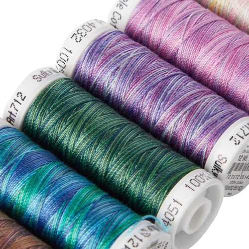 Miniatura 3 de SULKY OF AMERICA Sulky Sampler 12wt Cotton Petites 6/Pkg-2nd, segundo surtido más popular 6