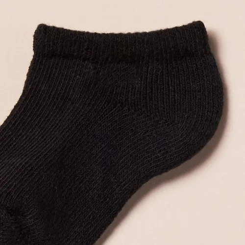 Miniatura 5 de Tienda Essentials Calcetines tobilleros unisex de algodón de corte bajo, 14 pares