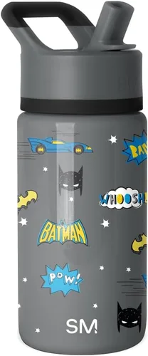 Miniatura 51 de Simple Modern - Botella de agua para niños Summit con tapa con pajilla Taza de acero inoxidable aislada de 14 onzas de Marvel Spider Man