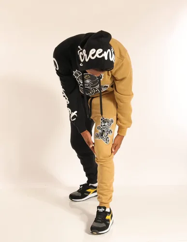Miniatura 126 de SCREENSHOT Sudadera urbana de forro polar para hombre, diseño de dibujos animados de animación, parche bordado de gel