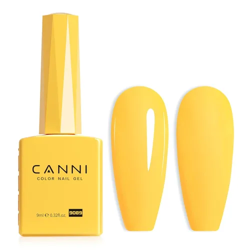 Miniatura 21 de CANNI - Esmalte de uñas de gel rosa claro - 1 unidad de 0.5 onzas, color rosa bebé, color rosa pálido de alto brillo, esmalte de uñas con remojo UV