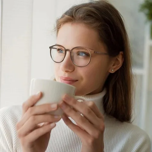 Miniatura 2 de ZanyLen Lentes de luz azul, lentes de computadora para mujer, antirreflejos, antirreflejos, antirrayos UV, alivian la fatiga ocular, minimizan