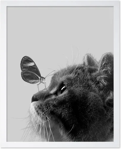 Miniatura 28 de Poster Master Póster de Chimpancé - Impresión de Mono Leyendo Periódico - Arte de Pared de Mono - Regalo para Hombres, Mujeres y Amantes