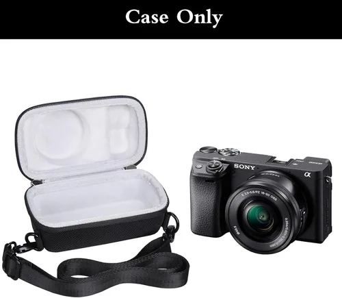 Miniatura 5 de Aproca Funda protectora rígida portátil, para cámara digital Sony Alpha a6000 / a6100 / a6400 / a6600 sin espejo