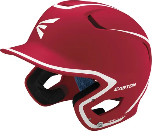 Miniatura 40 de Easton Z5 2.0 - Casco de bateo de béisbol Incluye protector de mandíbula reversible Negro