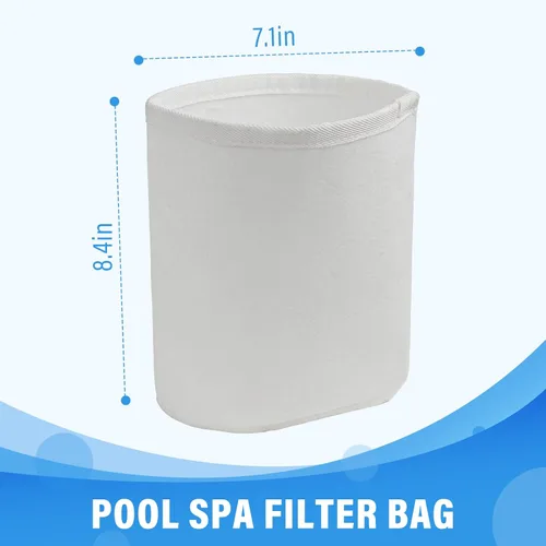 Miniatura 2 de Bolsa de filtro de repuesto para LA Spas Aqua Klean Bolsa de filtro multiusos para bañera de hidromasaje, paquete de 4