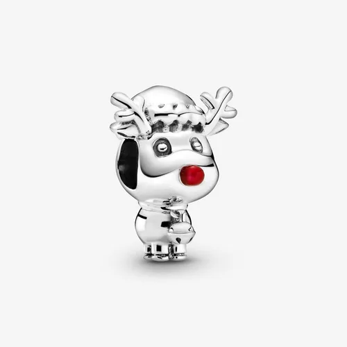 Miniatura 2 de Feitery Dijes de Navidad compatibles con pulseras y collares Pandora, joyería para mujer, abalorios de plata de ley 925