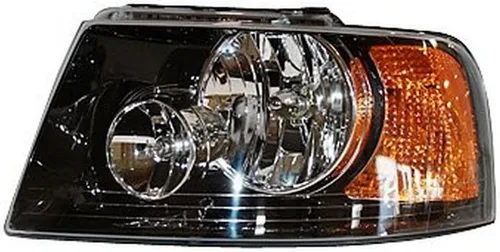 TYC Conjunto de faro delantero izquierdo compatible con Ford Expedition 2003-2006