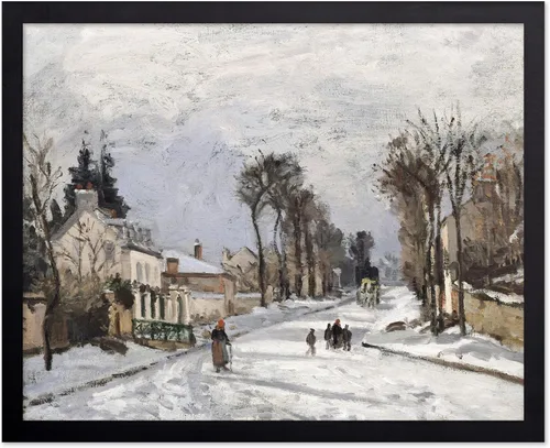 Miniatura 92 de Poster Master Póster vintage The Beginning Of Spring – Impresión retro de invierno – Arte de nieve – Arte de paisaje – Regalo para hombres y mujeres