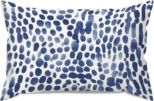 Miniatura 14 de Fundas de almohada con estampado de leopardo y guepardo negro y marrón, 12 x 18 pulgadas, fundas de cojín de granja para sofá, sala de estar