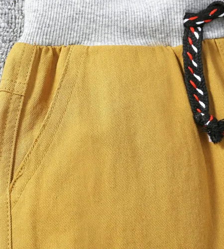 Miniatura 6 de Bumeex Pantalones cortos de algodón para bebé, paquete de 2