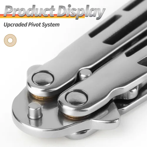 Miniatura 4 de Herramienta Plegable de Acero Inoxidable con Acabado Plateado – Duradera y Fácil de Usar para Manipulación Diaria