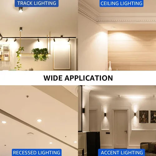 Miniatura 4 de MASTERY MART Bombillas LED GU10 de 4.5 W, certificación UL, certificado Energy Star, 5000 K blanco suave, regulable, 18 unidades (paquete de 1)