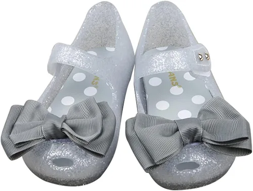 Miniatura 4 de Mvlsoct Zapatos planos de princesa Mary Jane con lazo de tela para niñas