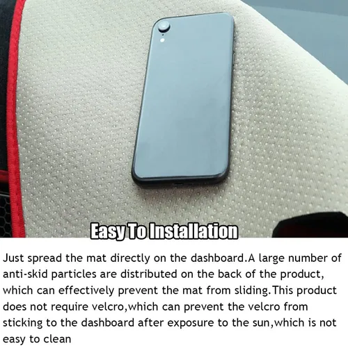 Miniatura 4 de Accesorios Interiores Personalizados para Honda 10th Civic 2016 2017 2018 2019 2020 2021 Cubierta de Tablero Alfombrilla Cubiertas de Tablero Reduce