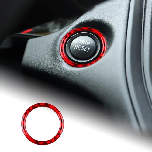 Miniatura 22 de AIRSPEED Para Subaru WRX/WRX STI 2022 2023 Consola central de coche, salida de aire, cubierta de marco de salida de aire, calcomanía de fibra