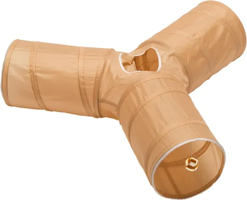 Miniatura 10 de Cat Tunnel - Juguete plegable de 3 vías - Tubo divertido para conejos, gatitos y perros, aguamarina