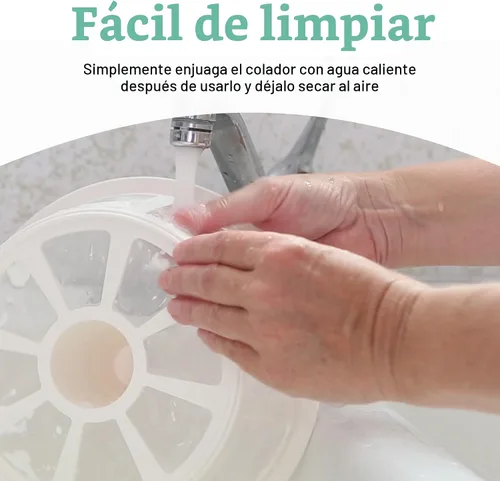 Miniatura 6 de Euro Cuisine GY50 - Máquina para hacer yogur griego con cesta de malla ultrafina, sin BPA, colador de yogur griego patentado para yogur griego