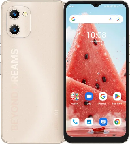 UMIDIGI Teléfono celular G1 Dual Sim 4G LTE Global Desbloqueado Teléfono, Unisoc T610 hasta 1.8GHz, 3+32GB 256G Expandible, 6.52" HD+, 5150mAh,