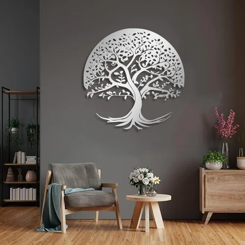 Miniatura 2 de Arte de pared de metal árbol de la vida, decoración de pared de árbol de la vida, arte de pared de árbol de la vida, decoración de pared de árbol