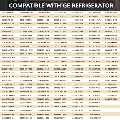 Miniatura 7 de WISINY WR55X26671 Bombilla LED para refrigeradores GE Foco LED para refrigerador LED y reemplazo de luz LED para refrigerador GE Reemplaza