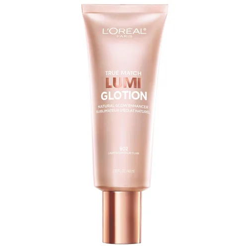 Miniatura 10 de L'Oréal Paris Maquillaje True Match Lumi Glotion, Potenciador de brillo natural, Iluminador resaltador, Gotas bronceadoras para un brillo bañado por