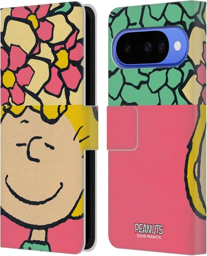 Miniatura 75 de Head Case Designs Officially Licensed Peanuts Snoopy & Woodstock 2 Halfs and Laughs Leather Wallet Case Compatible with Google Pixel 8 Snoopy