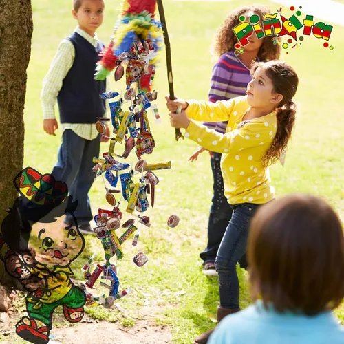 Miniatura 7 de Caja de dulces mexicanos de piñata (Lucas Mix (22.5 onzas) (18 piezas)