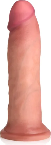 Miniatura 8 de CURVE TOYS Consolador Jock de doble densidad de 6 pulgadas para hombres, mujeres y parejas. Consolador de silicona de alta calidad ultra realista
