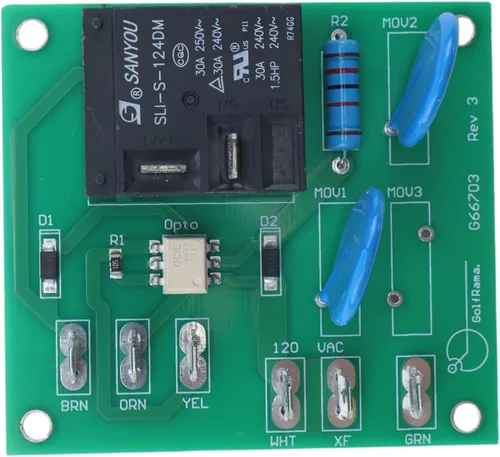 Miniatura 3 de 36V Powerwise Plus - Tablero de control de entrada de energía G6670301 28126-G04 28566-G04 28667-G03 compatible con 1994-UP EZGO Medalist TXT Carros
