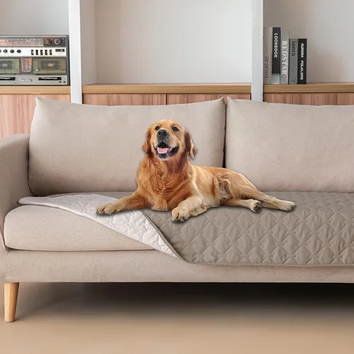 Miniatura 98 de gogobunny Manta 100% Impermeable de Doble Cara para Perros, Cubierta Suave para Cama de Mascotas, Reversible, Protege Muebles, Sillón, Sofá, Coche