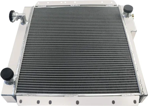 Miniatura 7 de Radiador de aluminio de 4 filas compatible con Toyota Land Cruiser FJ40 FJ45 3.9L/4.2L MT radiadores 71 72 73 74 75 76 77 78 79