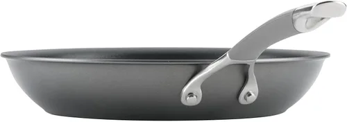 Miniatura 10 de Circulon Radiance - Juego de utensilios de cocina antiadherentes anodizados duros, juego de ollas y sartenes de cocina, 10 piezas, color gris