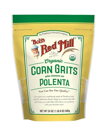 Miniatura 9 de Bob's Red Mill Sémola de Maíz Orgánica / Polenta, 24 oz (Paquete de 4) - Vegano, Kosher