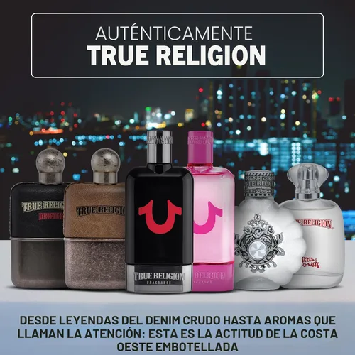 Miniatura 5 de True Religion Eau De Parfum - Espray para mujer, perfume afrutado y floral, EDT, aroma de diseñador para ella, larga duración, 3.4 fl oz (3.4 fl oz)