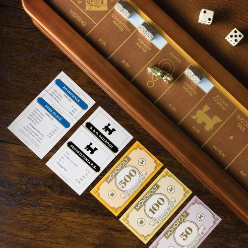 Miniatura 3 de Juego de mesa Monopoly en madera, de Winning Solutions