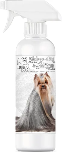 Miniatura 9 de The Blissful Dog Shine-On + Sheen Coat - Spray para perro, acondicionador fácil de usar, acondicionador sin enjuague sensible a la piel, espray