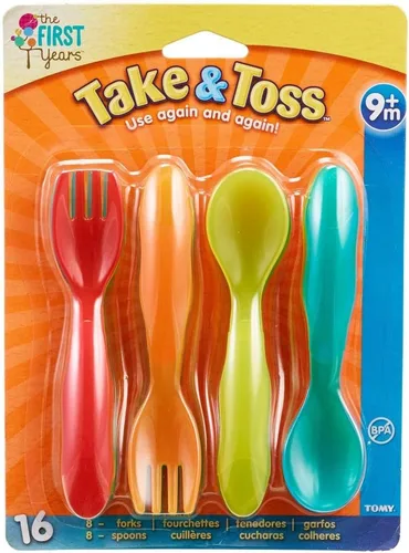 Miniatura 2 de Cuencos para niños pequeños Take & Toss con tapa